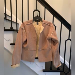 Banana Republic shearling jacket…..EUC!